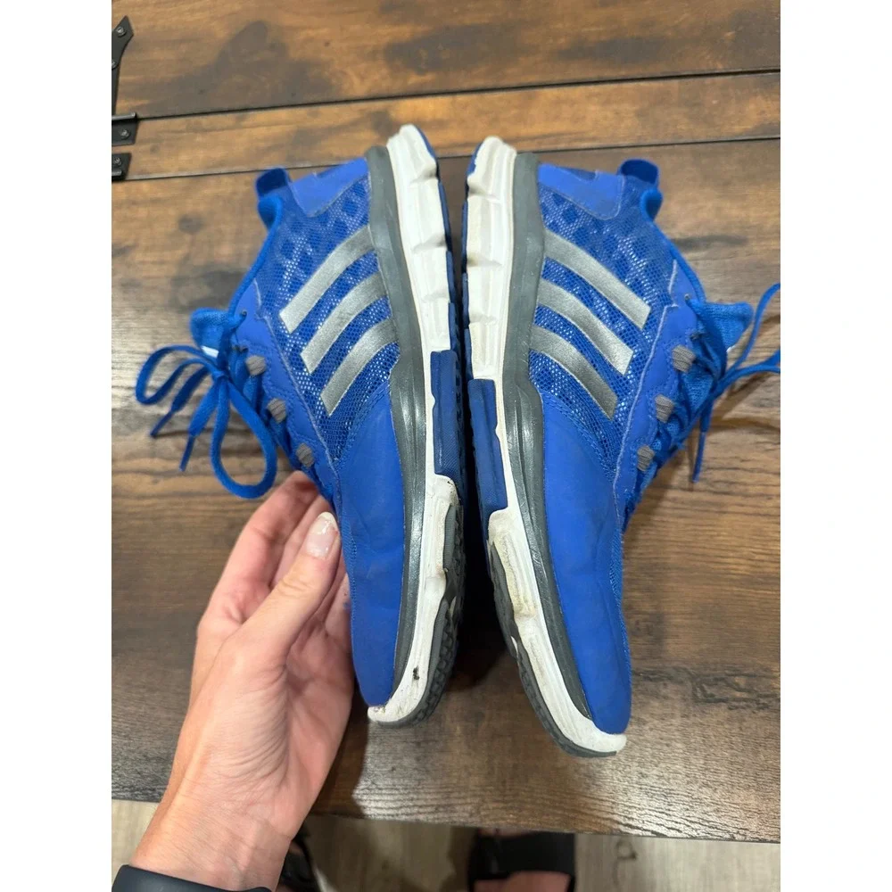 Adidas Speed Trainer 2 Mens Size 8 Blue Silver S84743 Athletic Gym Gorpcore